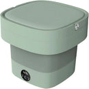 Mini Máquina De Lavar Dobrável 6L Com Cesto De Centrifugação