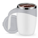 Caneca Mixer Elétrica Automática em Inox 380ml - Mistura Rápida e Recarregável