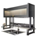 Escorredor de louça suspenso para cozinha - Design moderno