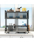 Escorredor de louça suspenso para cozinha - Design moderno