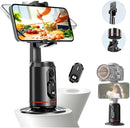 Suporte Giratório com Rastreamento Facial AI – Rotação 360° Automática (Não Inclui Tripé)