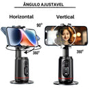 Suporte Giratório com Rastreamento Facial AI – Rotação 360° Automática (Não Inclui Tripé)
