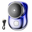 Mini Barbeador Elétrico Portátil USB – Lavável e Recarregável (Uso Sem Dor)