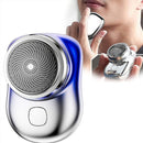 Mini Barbeador Elétrico Portátil USB – Lavável e Recarregável (Uso Sem Dor)