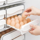 Porta Ovos Organizador De Geladeira 32 Unidades Com Gaveta