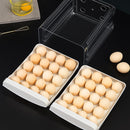 Porta Ovos Organizador De Geladeira 32 Unidades Com Gaveta