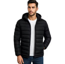 Jaqueta Puffer Masculina Bobojaco Com Capuz – Corta Vento Térmica