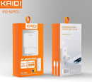 Kit Carregador Turbo Kaidi 20W USB-C + Cabo Lightning iPhone